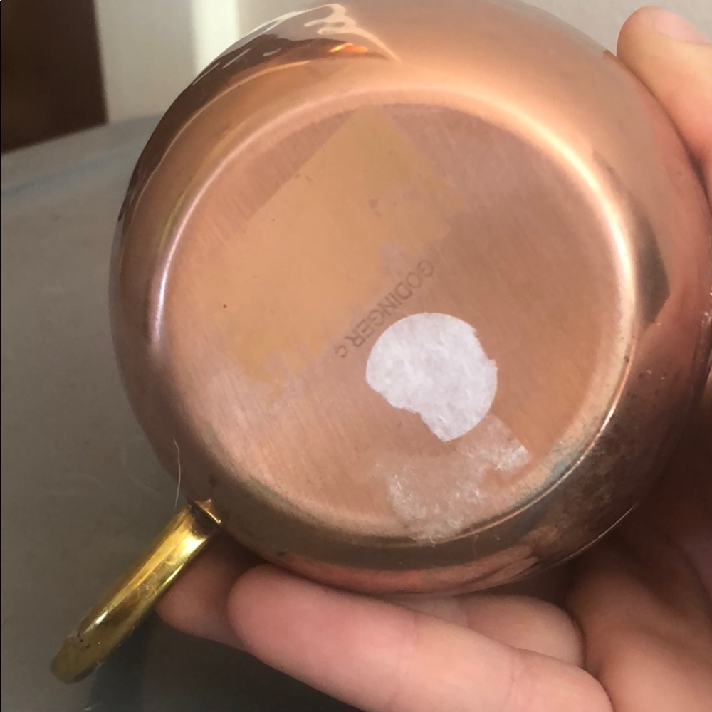 “M” Copper Mug - Picture 5 of 7
